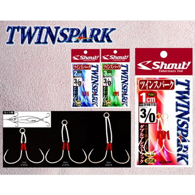 シャウト！　ツインスパーク　１ｃｍ　３／０　ＴＷＩＮ　ＳＰＡＲＫ　３１８ＴＳ　１ｃｍ　３／０