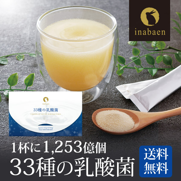 乳酸菌 サプリメント 粉末 33種の乳酸菌 30包入り 送料無料 乳酸菌 メール便 送料無料 ダイエット 腸活