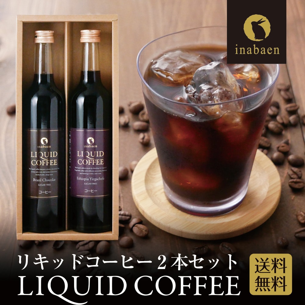 お歳暮 御歳暮 ギフト プレゼント リキッドコーヒーギフト 2本セット エチオピアイルガチェフェ ブラジルショコラ 500ml アイスコーヒー 無添加 無着色 珈琲 コーヒーセット 無糖 送料無料 手土産 お礼 誕生日プレゼント 贈り物 祝い 贈物