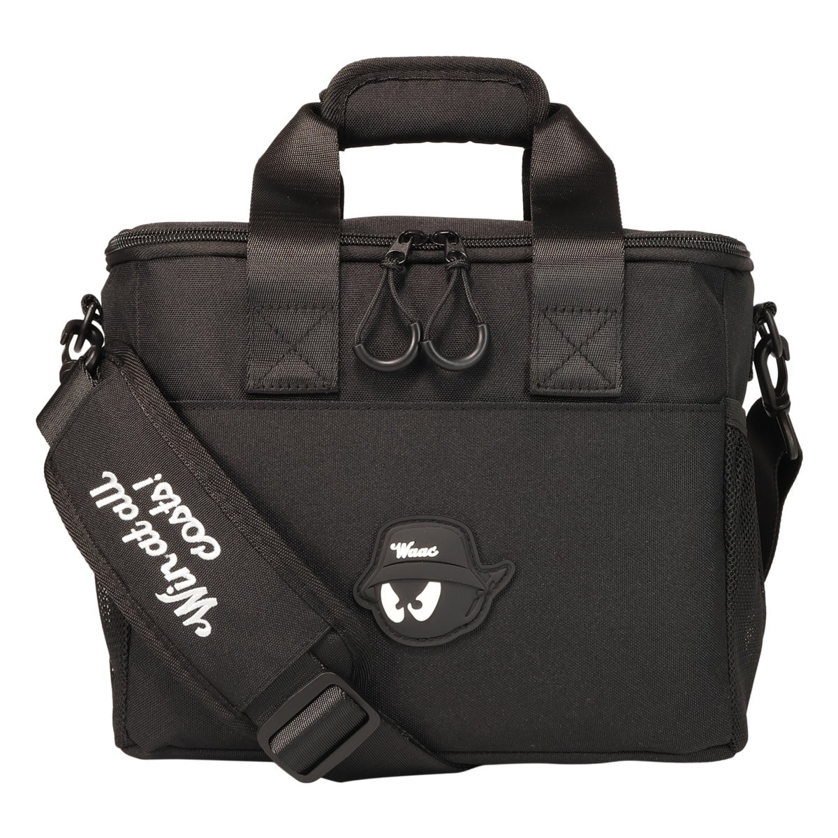 WAAC ワック ゴルフ クーラーバッグ クールバッグ 保冷バッグ メンズ レディース 072252824 ショルダーバッグ 2WAY ラウンドバッグ カートバッグ スポーツ ブラック