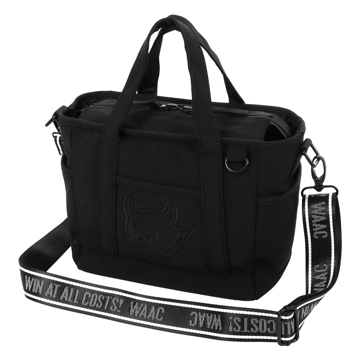 waac ワック　ゴルフ　ラウンドバッグ　新品　カートバッグ　ショルダーバッグ WAAC ワック ゴルフ カートバッグ 072254811 ESSENTIAL ブラック