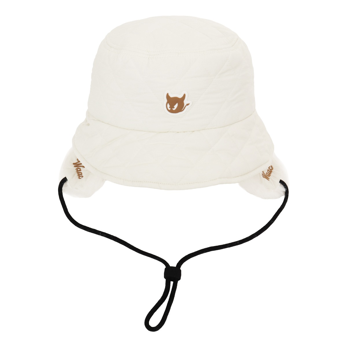 WAAC ワック ゴルフ イヤーフラップバケットハット 072254833 ホワイト