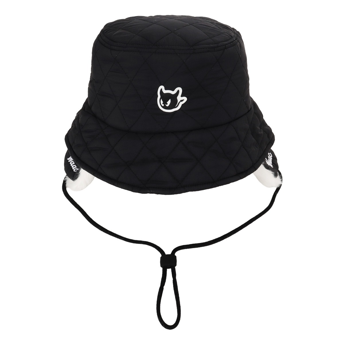 WAAC ワック ゴルフ イヤーフラップバケットハット 072254833 ブラック