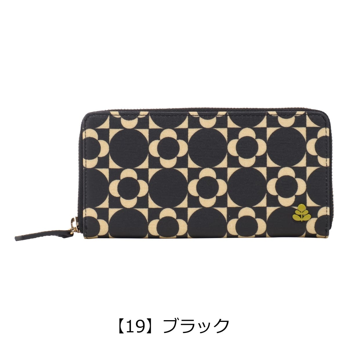 Orla Kiely オーラカイリー 長財布 レトロタイルモノグラム ブラウン