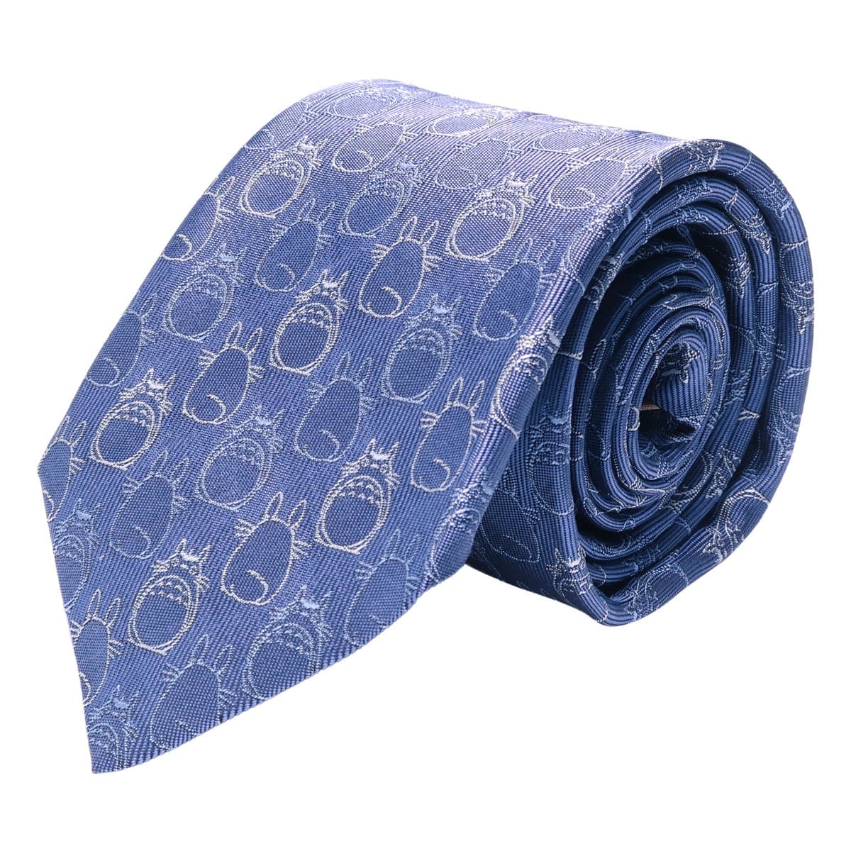 Totoro トトロ となりのトトロ ネクタイ パッケージ付 111015103 裏表 日本製 メンズ 結婚式 おしゃれ フォーマル カジュアル ビジネス 男性 ギフト プレゼント キャラクター ブルー