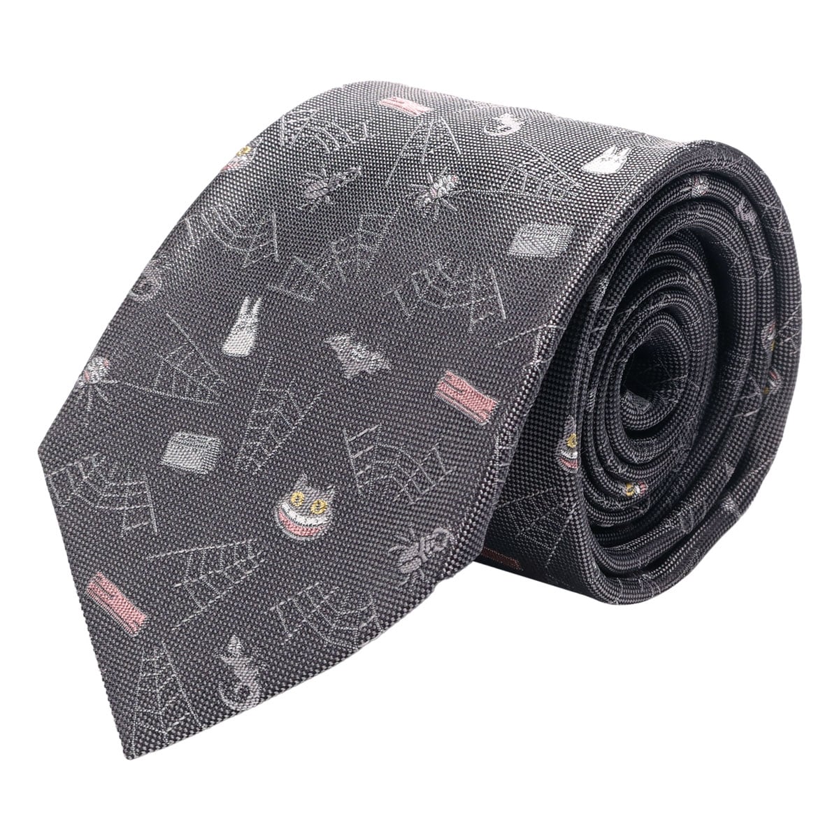 Totoro トトロ となりのトトロ ネクタイ パッケージ付 111015105 オープニング 日本製 メンズ 結婚式 おしゃれ フォーマル カジュアル ビジネス 男性 ギフト プレゼント キャラクター グレー