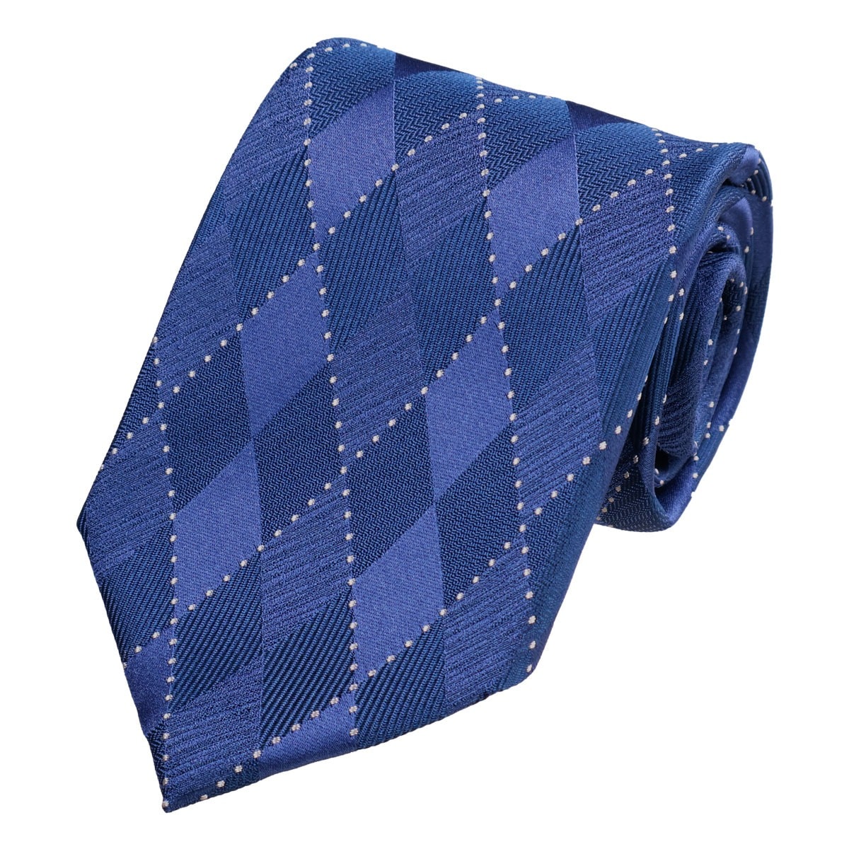 TAKEO KIKUCHI タケオ キクチ ネクタイ 125514207 チェック柄 ブルー