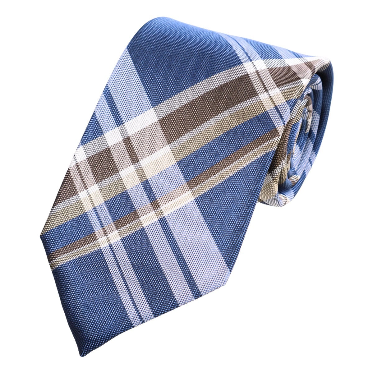 TAKEO KIKUCHI タケオ キクチ ネクタイ 125514224 チェック柄 ブルー