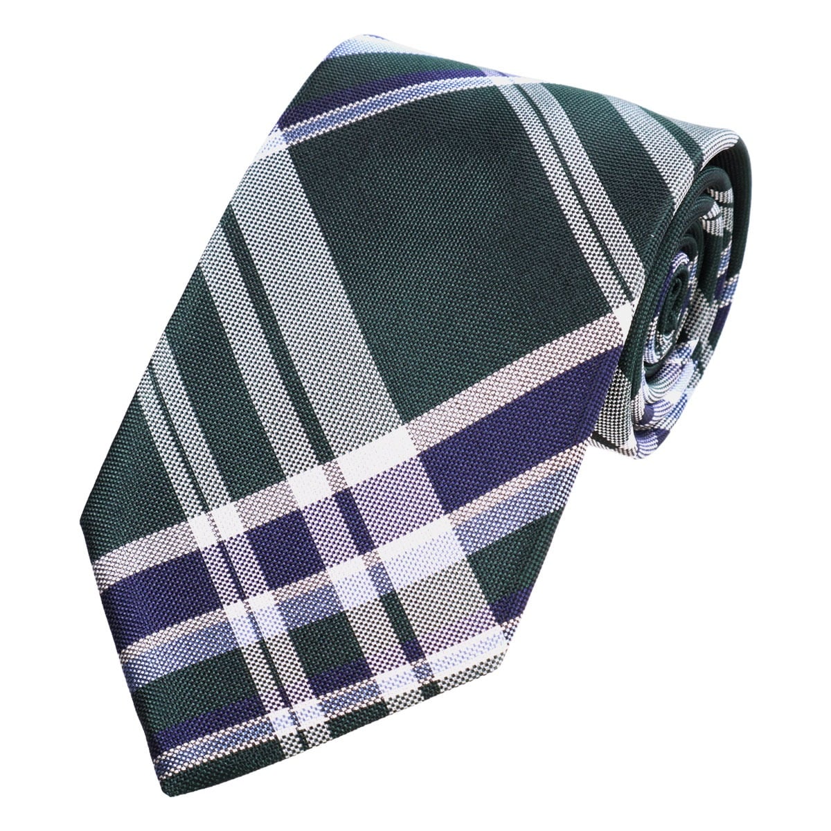 TAKEO KIKUCHI タケオ キクチ ネクタイ 125514224 チェック柄 ダークグリーン