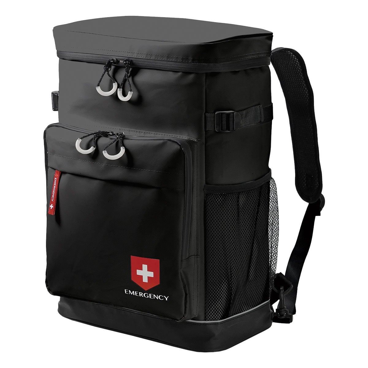 防災リュック 8点セット 13-6186 ブラック