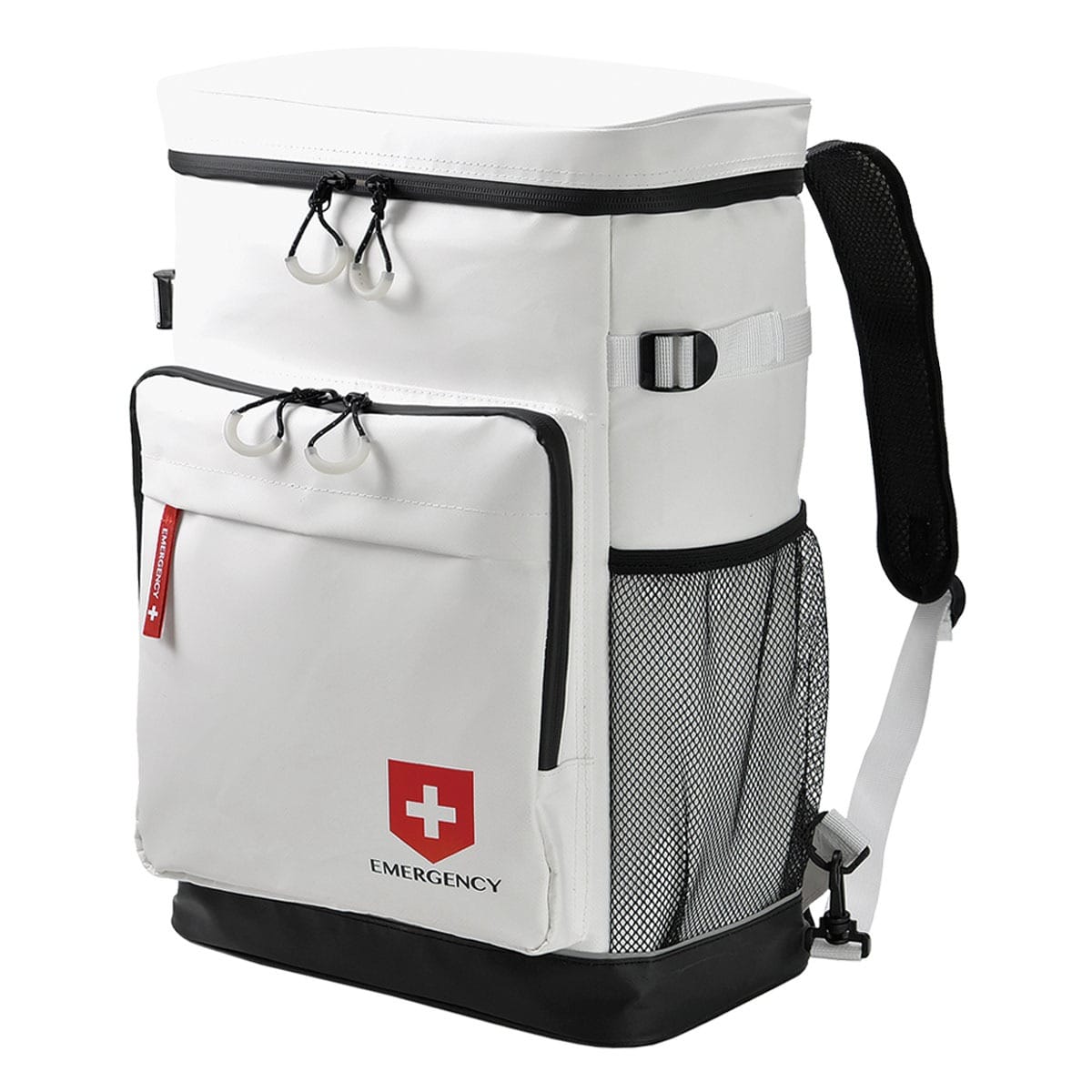 防災リュック 15点セット 13-6187 ホワイト