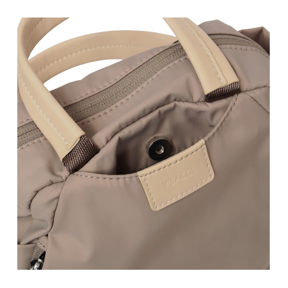 Y'SACCS イザック ミニボストン 2WAY A5 撥水 ショルダーバッグ ナイロンタフタ 20-040-01 ハンドバッグ 斜め掛け 肩掛け コンパクト 旅行 レディース ブルー 【60】ブルー -