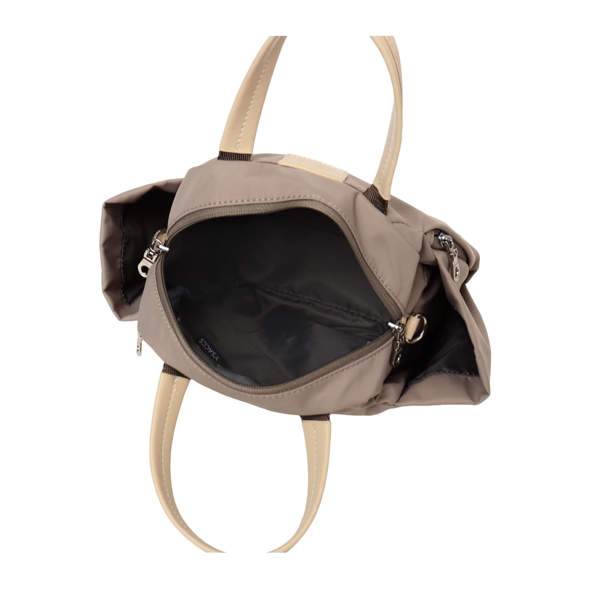 Y'SACCS イザック ミニボストン 2WAY A5 撥水 ショルダーバッグ ナイロンタフタ 20-040-01 ハンドバッグ 斜め掛け 肩掛け コンパクト 旅行 レディース ブルー 【60】ブルー -