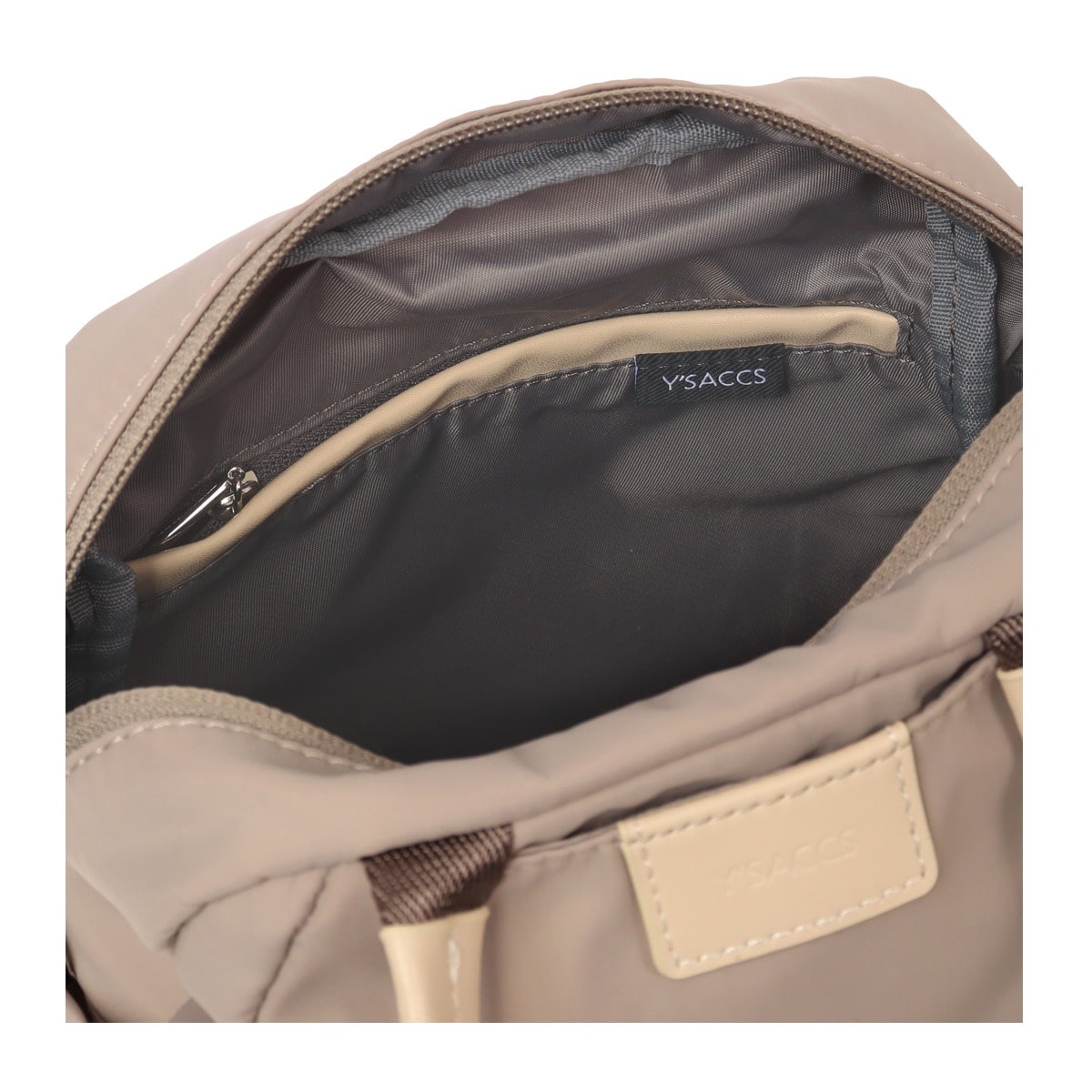 Y'SACCS イザック ミニボストン 2WAY A5 撥水 ショルダーバッグ ナイロンタフタ 20-040-01 ハンドバッグ 斜め掛け 肩掛け コンパクト 旅行 レディース ブルー 【60】ブルー -