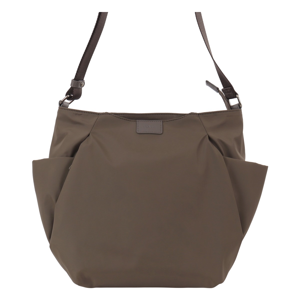 Y'SACCS イザック ショルダーバッグ B4 撥水 ナイロンタフタ 20-040-02 大容量 大きめ ボストンバッグ トラベルバッグ 斜め掛け 肩掛け コンパクト 旅行 レディース 通勤 ブラック 【10】ブラック -