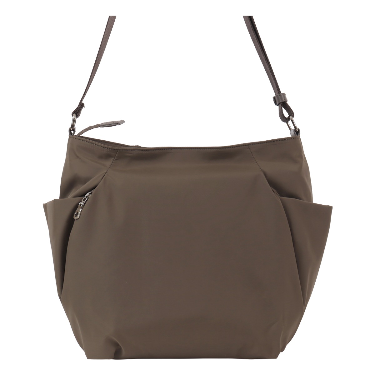 Y'SACCS イザック ショルダーバッグ B4 撥水 ナイロンタフタ 20-040-02 大容量 大きめ ボストンバッグ トラベルバッグ 斜め掛け 肩掛け コンパクト 旅行 レディース 通勤 ブラック 【10】ブラック -