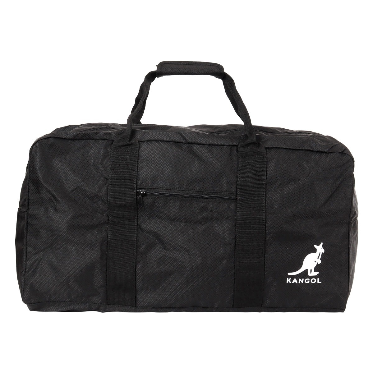 KANGOL カンゴール 折りたたみボストンバッグ 50L 250-301 クロスエイト ブラック