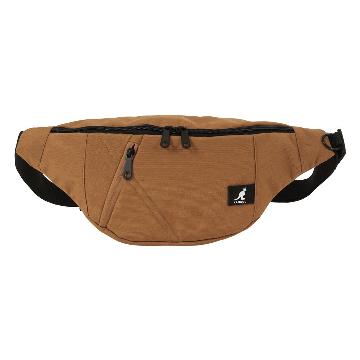 KANGOL カンゴール ボディバッグ ウエストバッグ 250-3040 クロスエイト Stealth キャメル