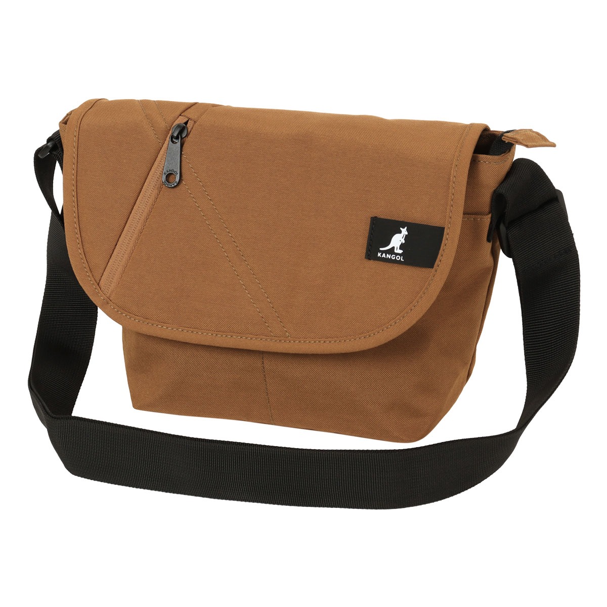 KANGOL カンゴール ショルダーバッグ 250-3043 クロスエイト Stealth キャメル