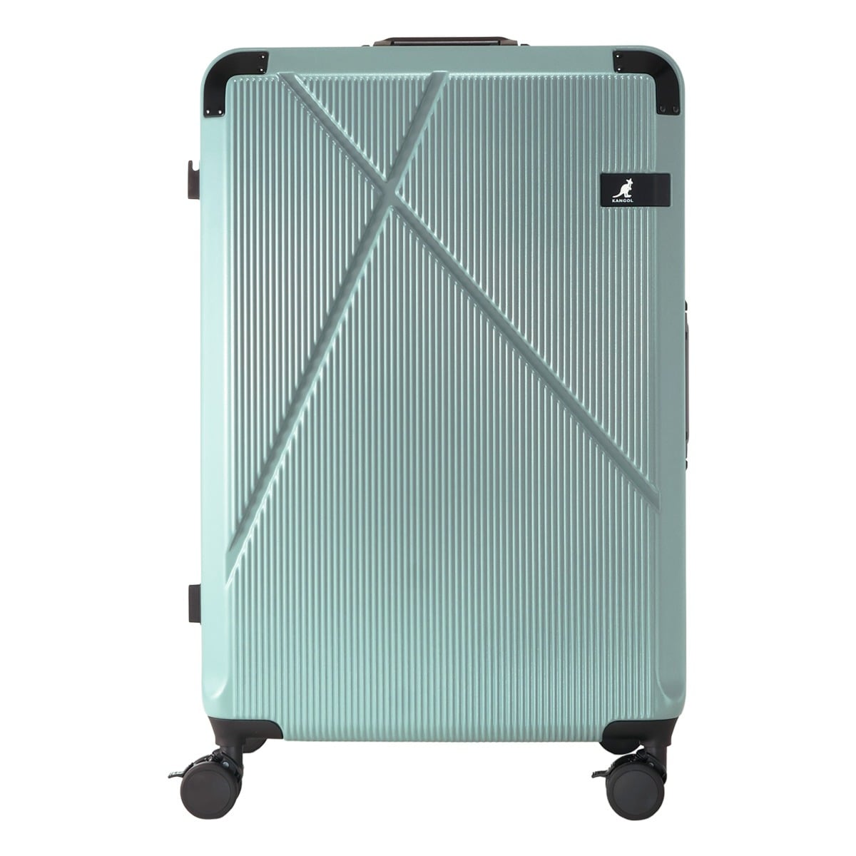 KANGOL カンゴール スーツケース 90L 250-5731 クロスエイト Frame ブルーグレー