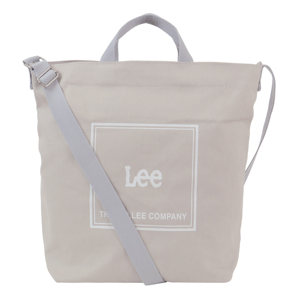 Lee リー ショルダーバッグ 2WAY キャンバス メンズ レディース 320-1351 elf トートバッグ グレー