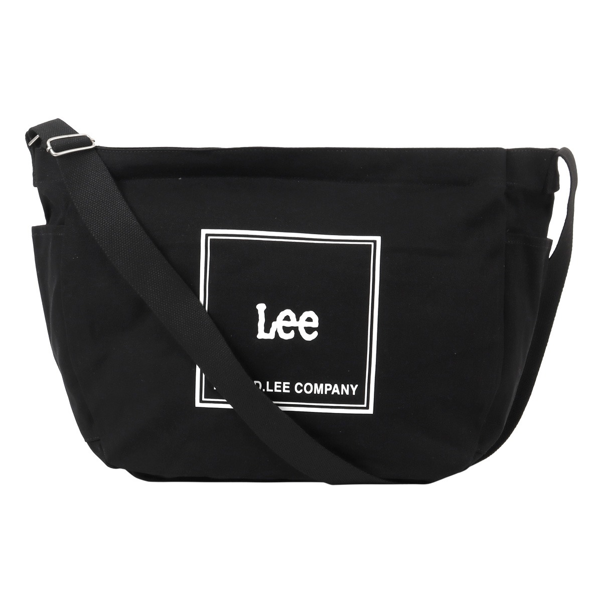 Lee リー ショルダーバッグ キャンバス メンズ レディース 320-1353 elf 横型 大容量 ブラック