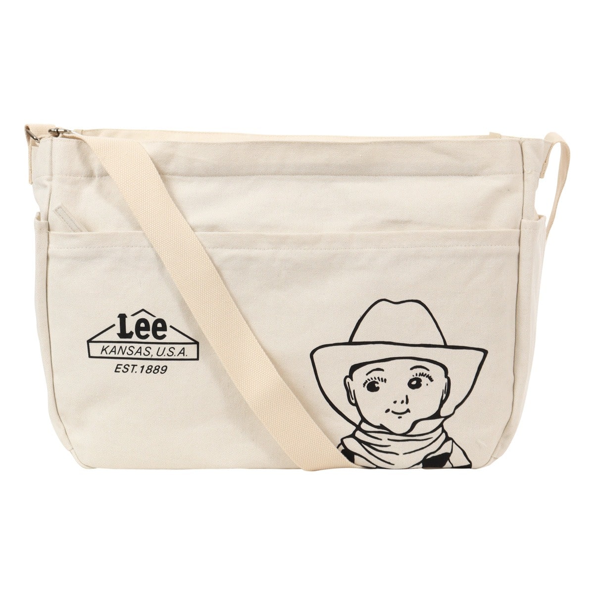 Lee リー ショルダーバッグ キャンバス バディー レディース メンズ 320-1432 Buddy II ホワイト