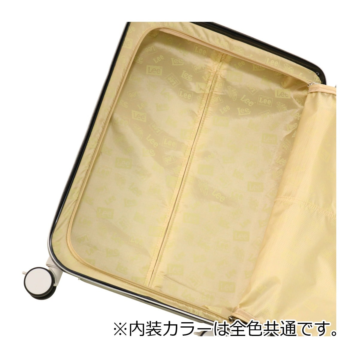 Lee リー ミニオン スーツケース キャリーバッグ TSAロック 52L 58L 62cm 3.6kg 320-30001 MINIONS エキスパンダブル ハードキャリー ストッパー付き ホワイト 【10】ホワイト -