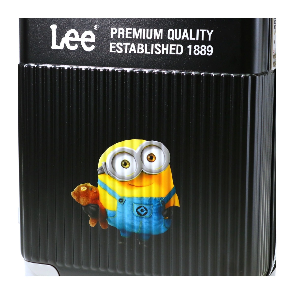 Lee リー ミニオン スーツケース キャリーバッグ TSAロック 52L 58L 62cm 3.6kg 320-30001 MINIONS エキスパンダブル ハードキャリー ストッパー付き ホワイト 【10】ホワイト -
