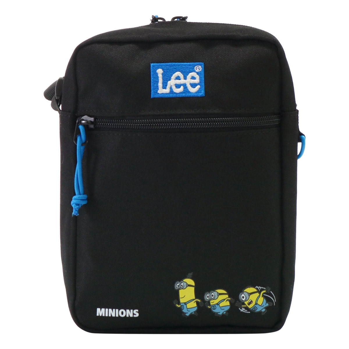Lee リー ミニオン ショルダーバッグ メンズ レディース 320-30030 MINIONS ミニショルダー ポシェット タテ型 ブルー