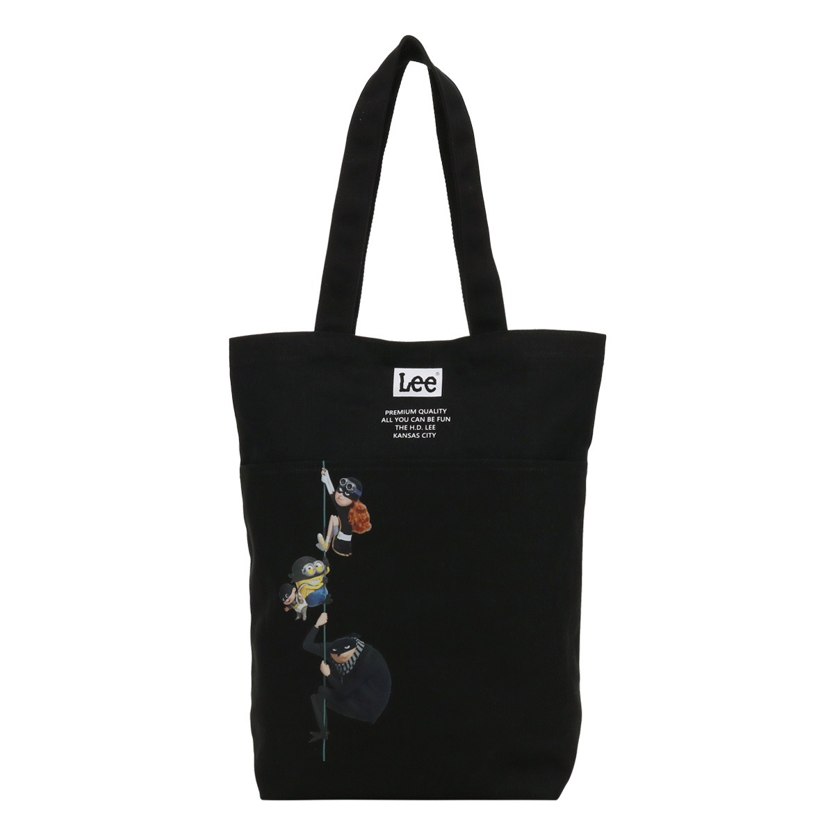 Lee リー ミニオン トートバッグ メンズ レディース 320-30041 MINIONS A4 ブラック