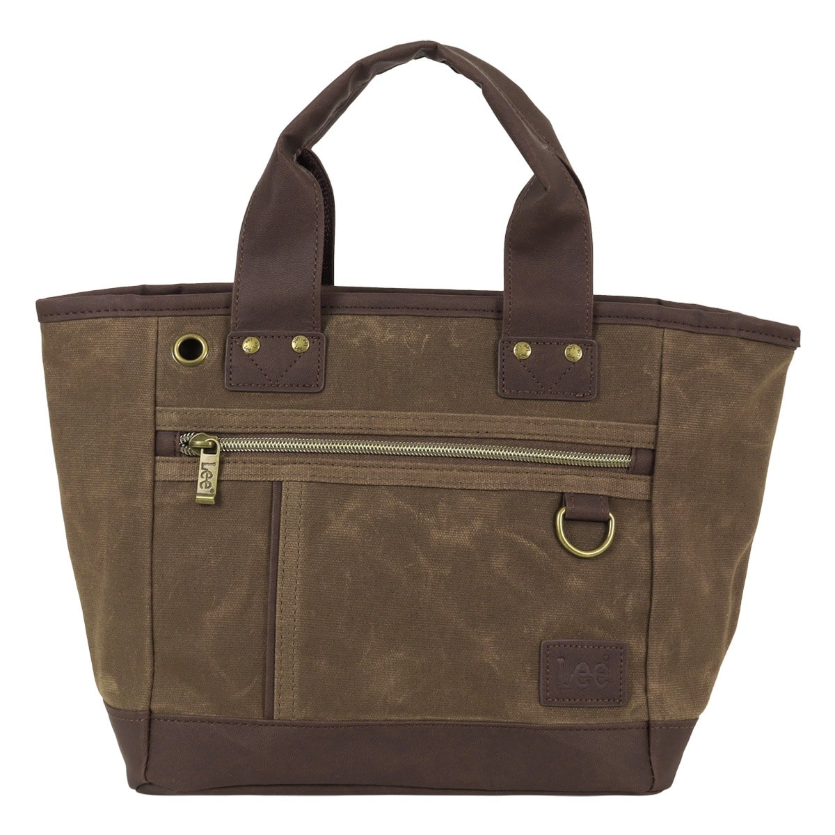 Lee リー ハンドバッグ メンズ レディース 320-4031 crash トートバッグ ミニトート ヴィンテージ風 チョコ