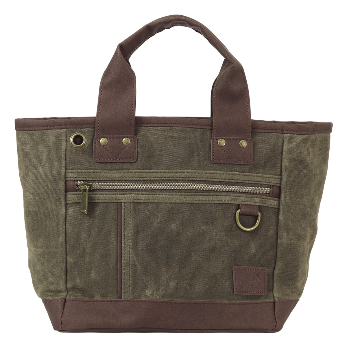 Lee リー ハンドバッグ メンズ レディース 320-4031 crash トートバッグ ミニトート ヴィンテージ風 カーキ