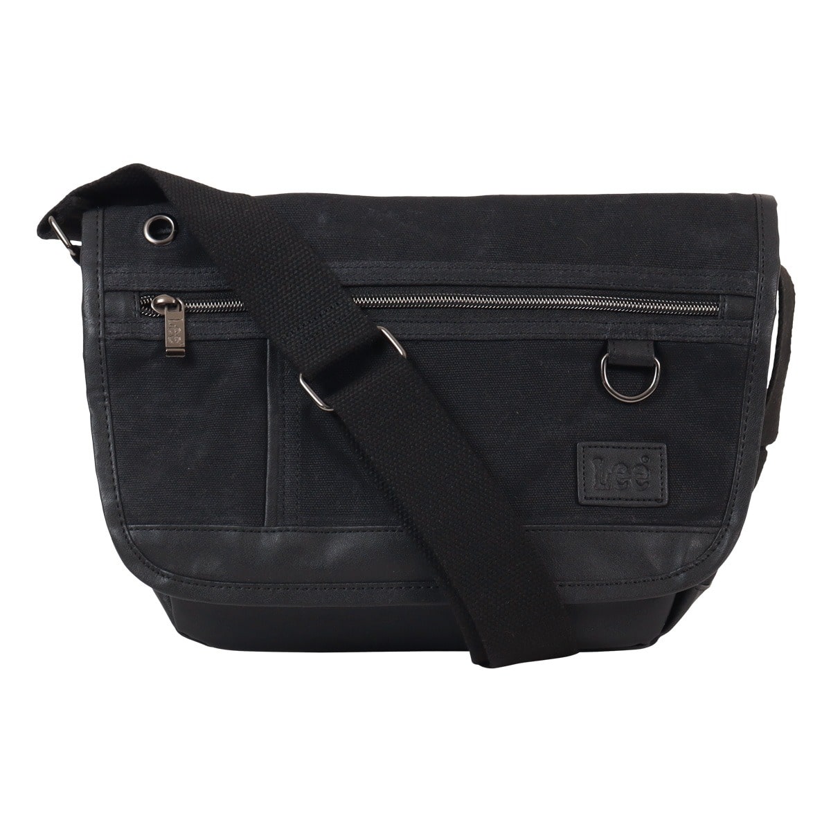 Lee リー ショルダーバッグ メンズ レディース 320-4032 crash メッセンジャーバッグ ヴィンテージ風 ブラック