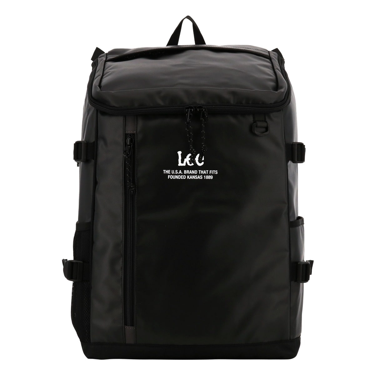 Lee リー リュック スクエア型 A3 32L メンズ レディース 320-4920 strong デイパック スクールバッグ バックパック 大容量 通学 部活 ブラック