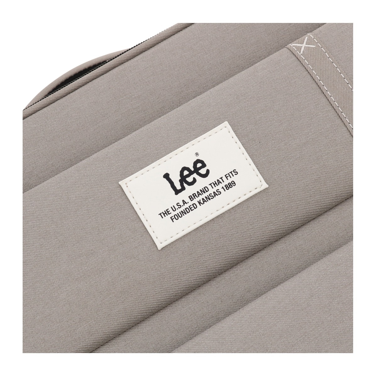 Lee リー スーツケース キャリーバッグ 機内持ち込み 41L 47cm 2.6kg フロントオープン 320-9030 19インチ sonic エキスパンダブル ソフトキャリー デニム調 撥水 ブラック 【01】ブラック -