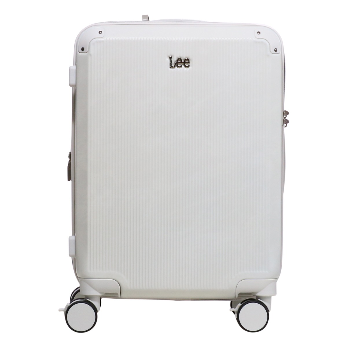 Lee リー スーツケース キャリーバッグ 機内持ち込み TSAロック 41L 53cm 3.1kg 19インチ ハードキャリー 4輪 320-9040 ギャラクシー III エキスパンダブル ストッパー付き ホワイト