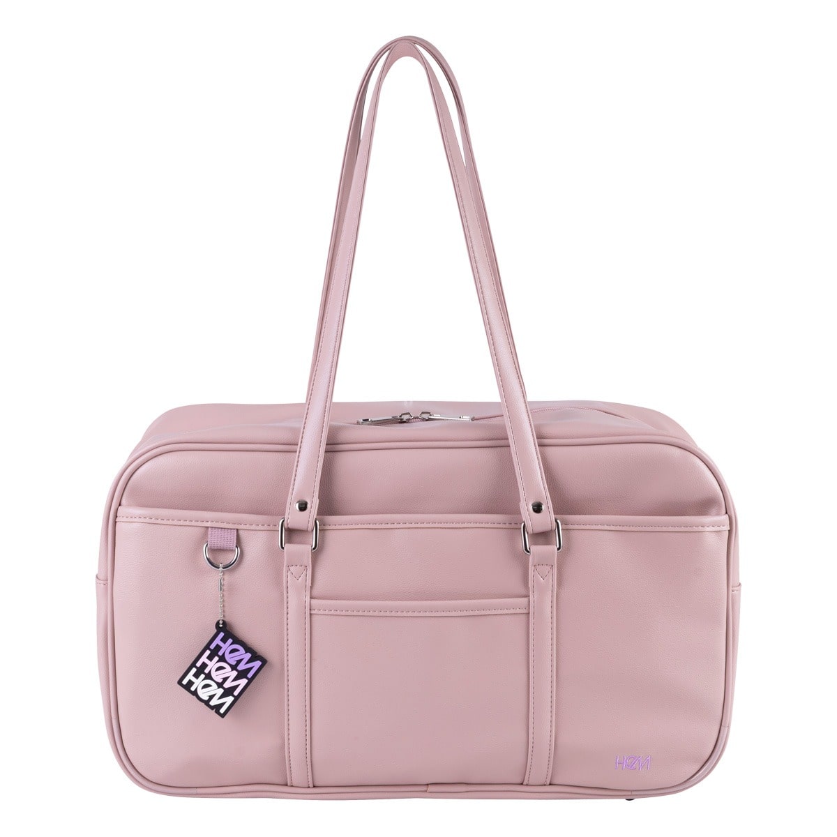 HeM ヘム トートバッグ 39-7200 ベスティー スクール 通学 ピンク×ラベンダーロゴ