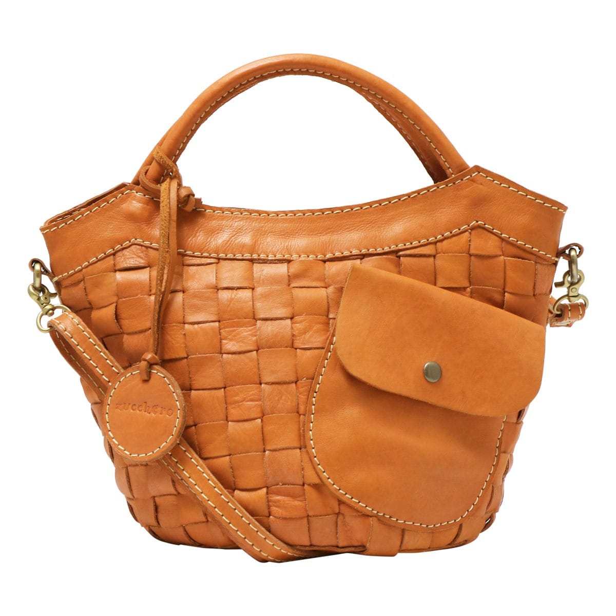 zuccherofilato ズッケロ フィラート トートバッグ ミニトート 48068 ブラウン