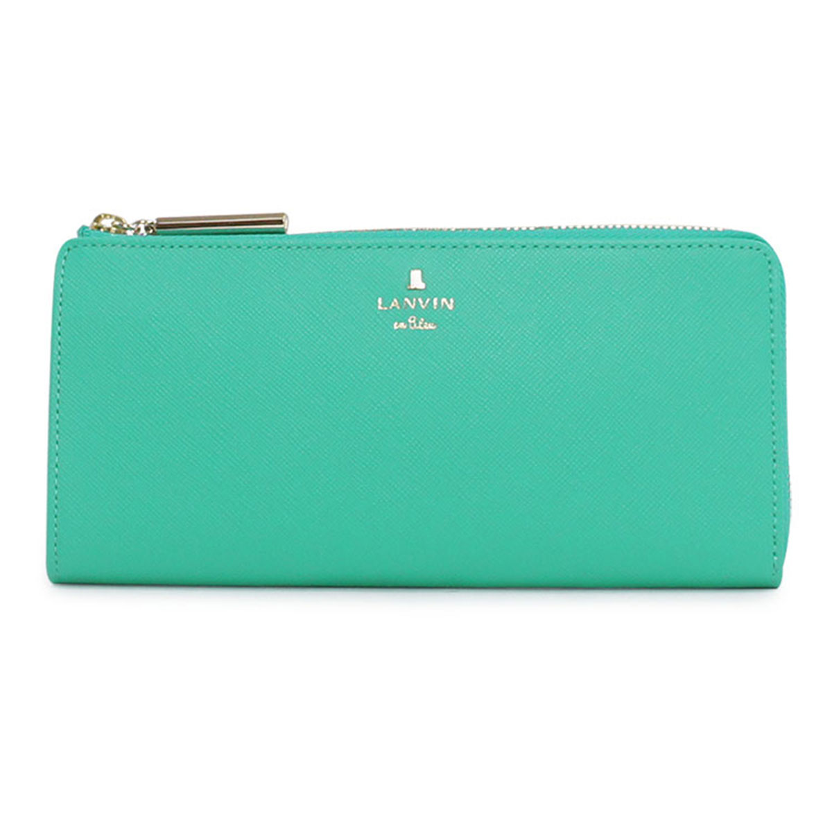 LANVIN en Bleu ランバンオンブルー 長財布 リュクサンブール カラー レディース 481172 エメラルドグリーン