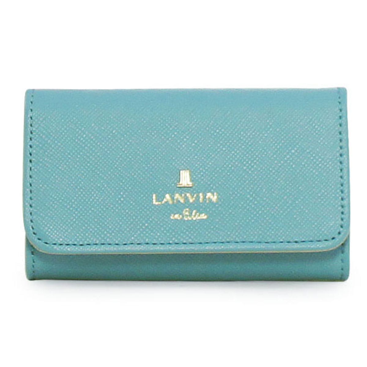 LANVIN en Bleu ランバンオンブルー キーケース 481175 リュクサンブール カラー ブルー