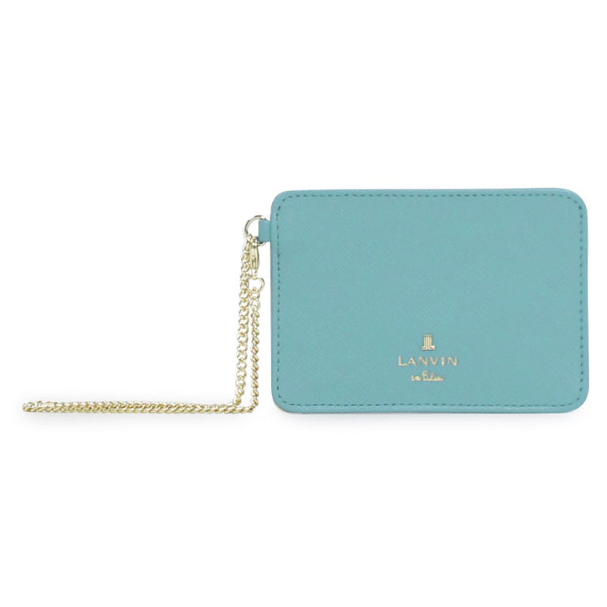 LANVIN en Bleu ランバンオンブルー パスケース 481178 リュクサンブール カラー ブルー