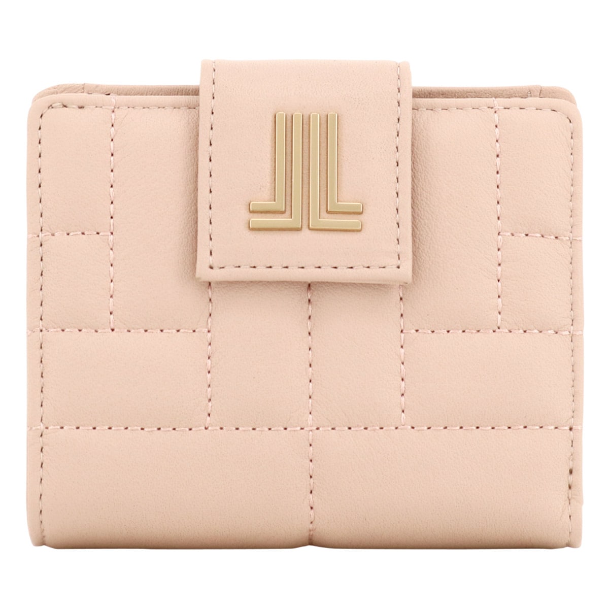 LANVIN en Bleu ランバンオンブルー 二つ折り財布 レディース 本革 ベルシー 482663 ミニ財布 コンパクト 牛革 レザー キルト キルティング ピンク