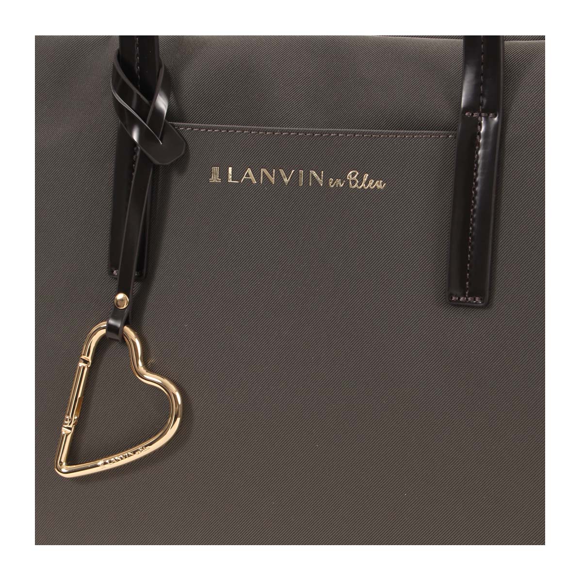 LANVIN en Bleu ランバンオンブルー トートバッグ A4 肩掛け レディース 484213 マルク 通勤 ビジネストート ビジカジ 軽量 ブラック 【10】ブラック -