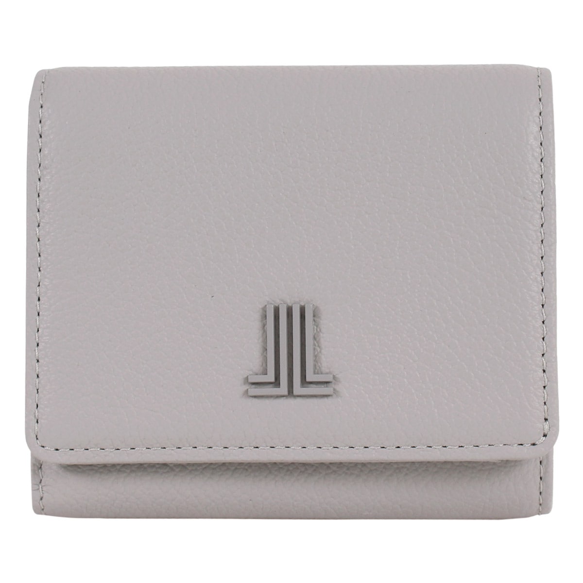 LANVIN en Bleu ランバンオンブルー 財布 三つ折り 本革 レディース 484254 カリヨン 三つ折り財布 ミニ財布 コンパクト ライトグレー