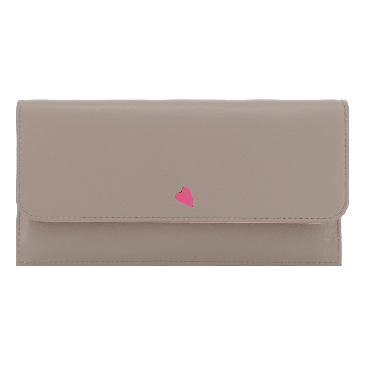 LANVIN en Bleu ランバンオンブルー 長財布 かぶせ 本革 レディース カルラ 484401 ライトグレー