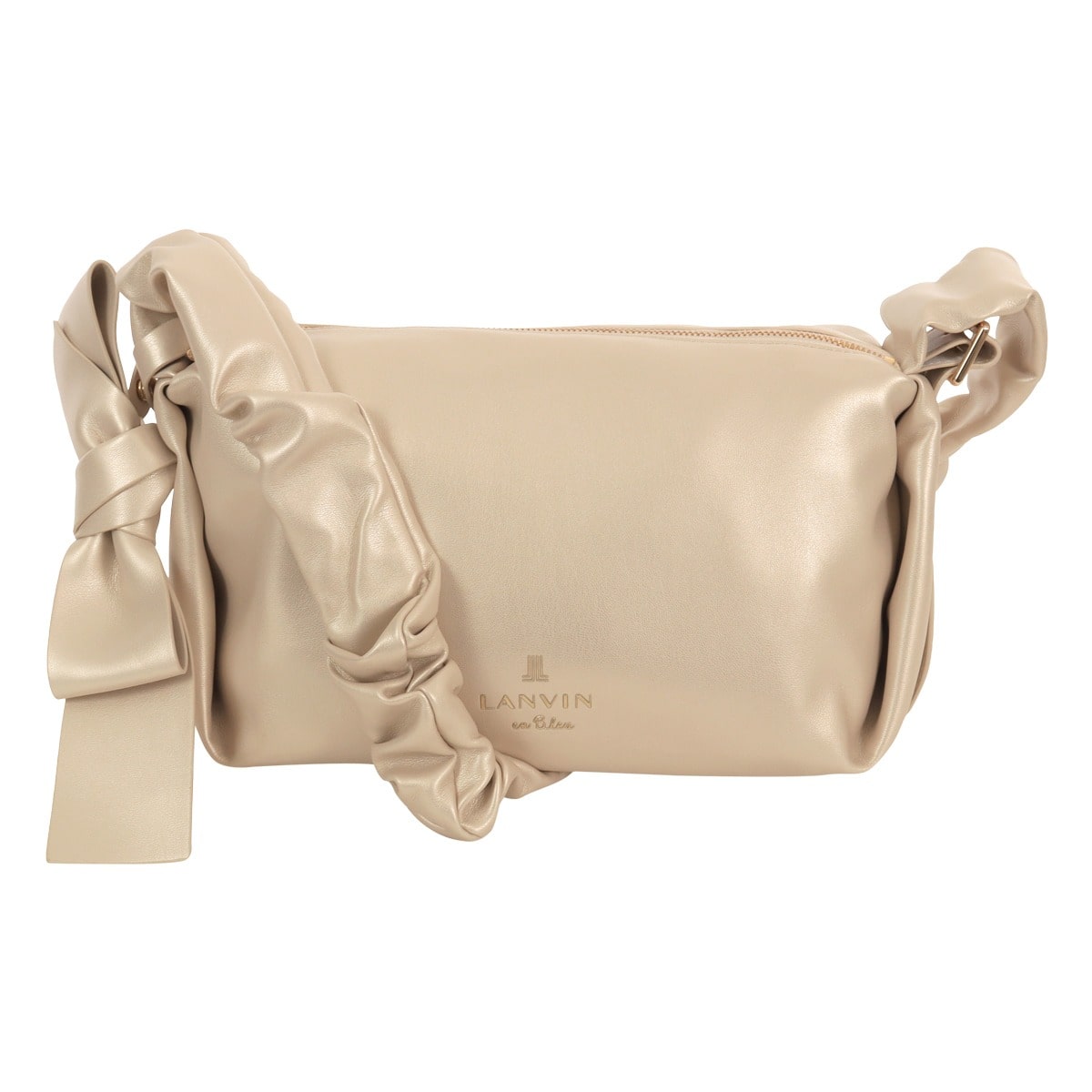 LANVIN en Bleu ランバンオンブルー ショルダーバッグ ミニショルダー フリディティ 484522 肩掛け レディース シャンパンゴールド