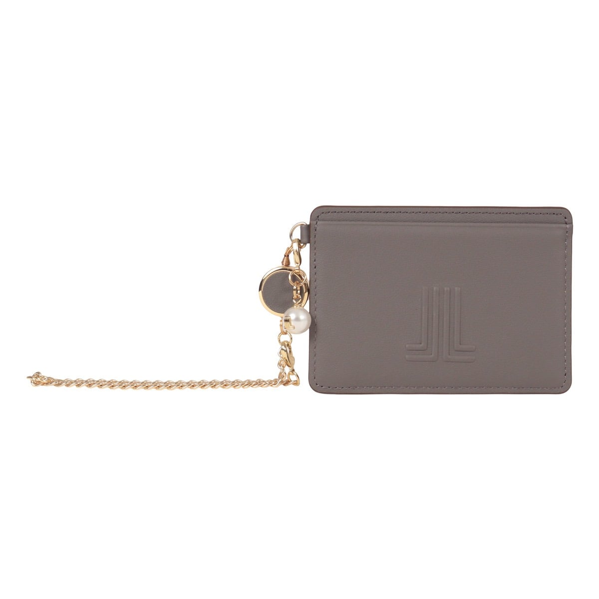 LANVIN en Bleu ランバンオンブルー パスケース 484725  イエナ グレー