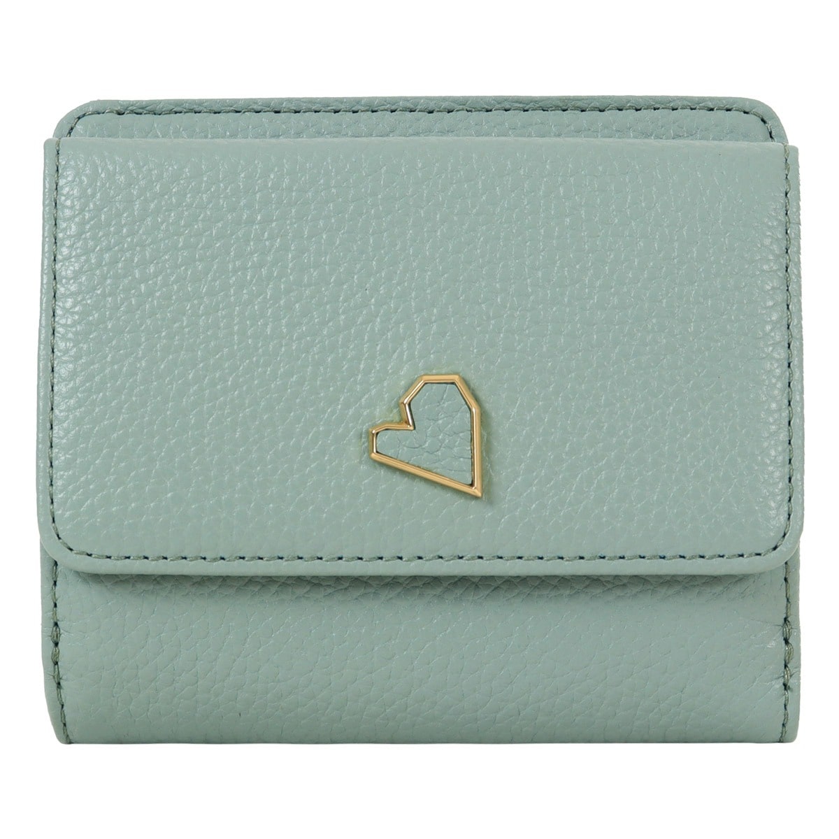 LANVIN en Bleu ランバンオンブルー 二つ折り財布 484731 アーリ グレイッシュブルー