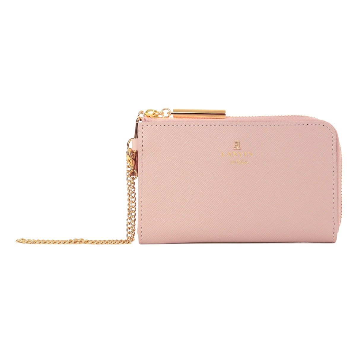 LANVIN en Bleu ランバンオンブルー フラグメントケース 484782 リュクサンブール ペールピンク